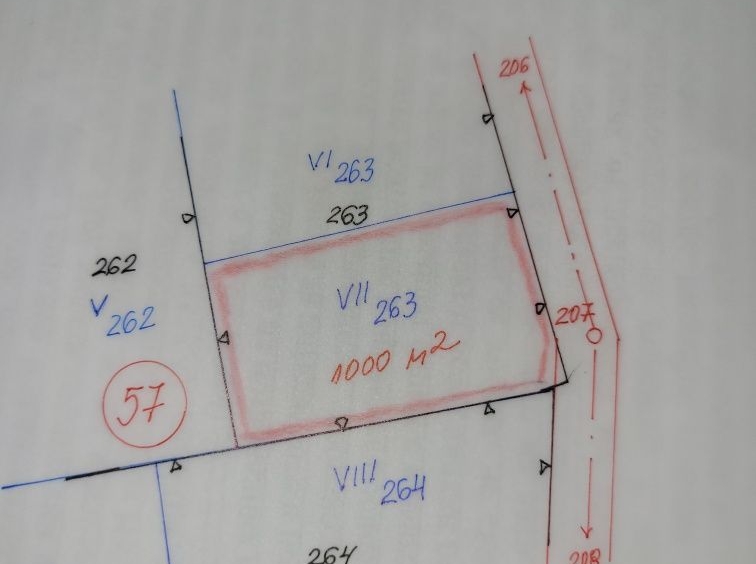 Парцел в с. Горно Александрово, Област Сливен - 1000 кв.м за 4 €/кв.м - Снимка #1