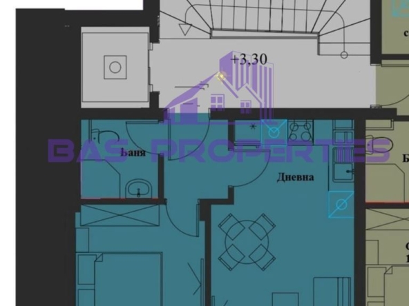 Двустаен апартамент в София, Банишора - 51 кв.м за 1500 €/кв.м - Снимка #1