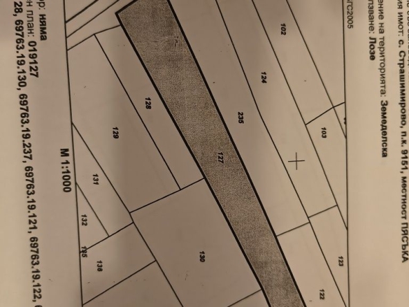 Парцел в с. Страшимирово, Област Варна - 2000 кв.м за 11 €/кв.м - Снимка #1