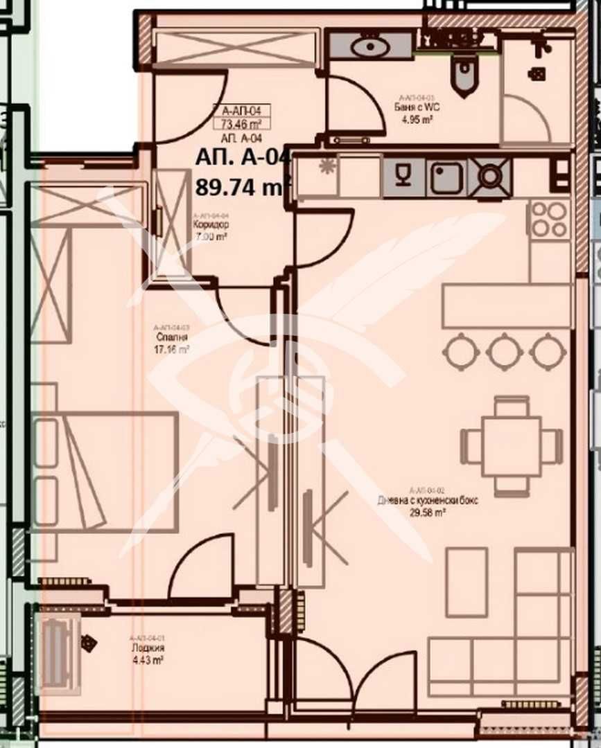 Двустаен апартамент в София, Младост 2 - 93 кв.м за 1006 €/кв.м - Снимка #1