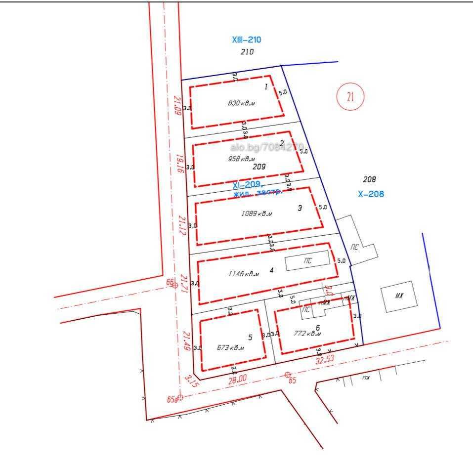 Парцел в с. Гранит, Област Стара Загора - 830 кв.м за 7 €/кв.м - Снимка #1