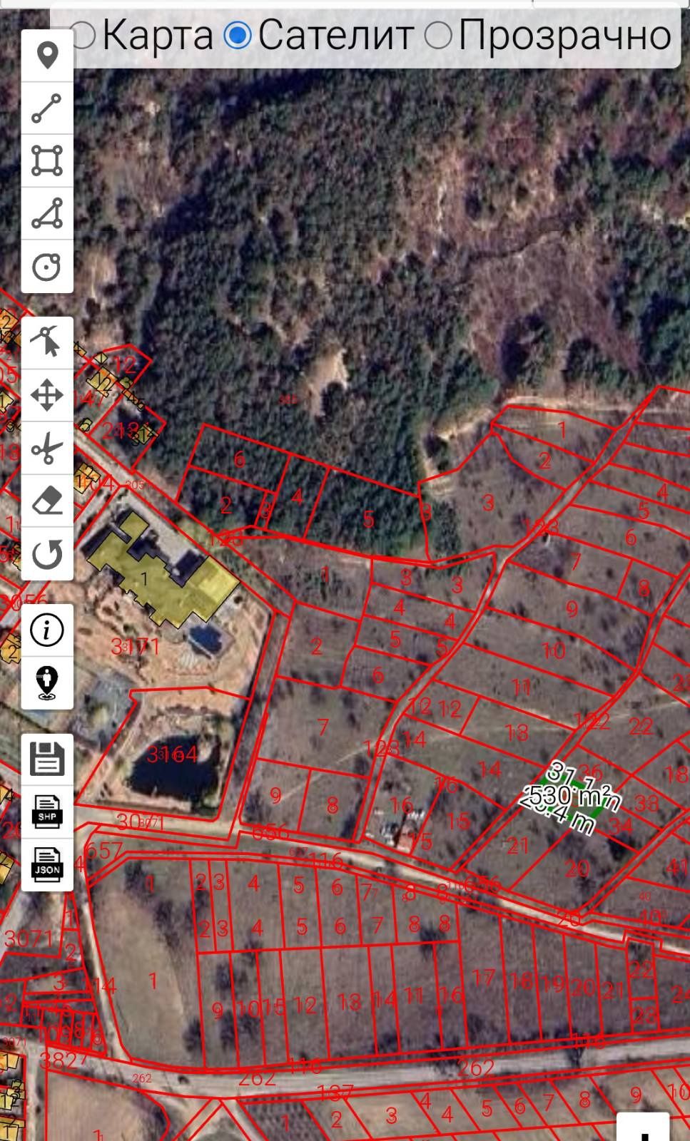 Парцел в с. Енина, Област Стара Загора - 530 кв.м за 48 €/кв.м - Снимка #1