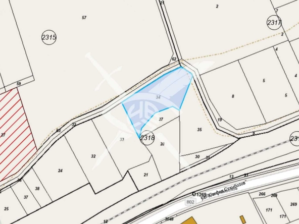 Парцел в Банкя - 2999 кв.м за 153 €/кв.м - Снимка #1