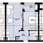 Двустаен апартамент в Бургас, Изгрев - 64 кв.м за 718 €/кв.м - Снимка #1