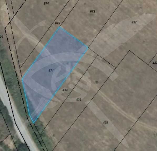 Парцел в Куклен - 1966 кв.м за 29 €/кв.м - Снимка #1