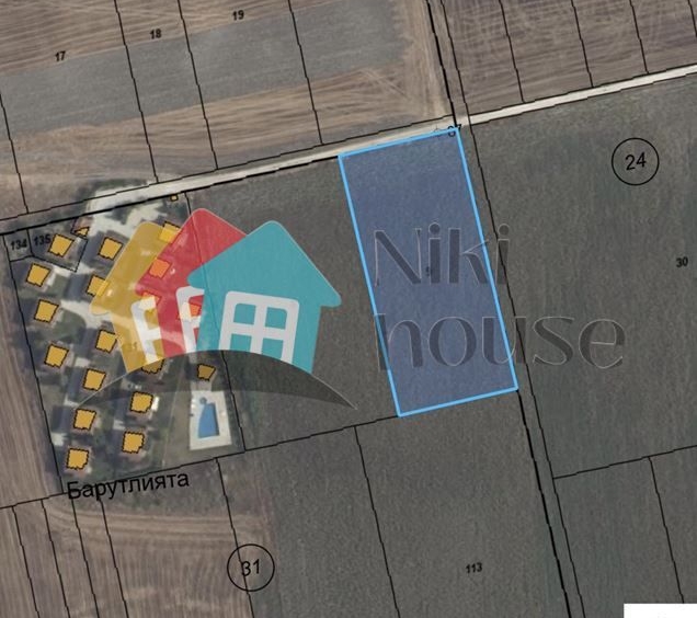 Парцел в с. Рогачево, Област Добрич - 5800 кв.м за 10 €/кв.м - Снимка #1