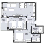 Тристаен апартамент в Пловдив, Христо Смирненски - 100 кв.м за 592 €/кв.м - Снимка #1