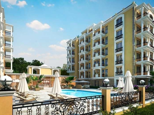 Едностаен апартамент в Свети Влас - 37 кв.м за 1089 €/кв.м - Снимка #1