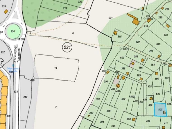 Парцел в Плевен, Дружба 4 - 586 кв.м за 5 €/кв.м - Снимка #1