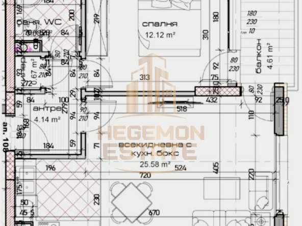 Двустаен апартамент в Варна, Младост 1 - 72 кв.м за 872 €/кв.м - Снимка #1