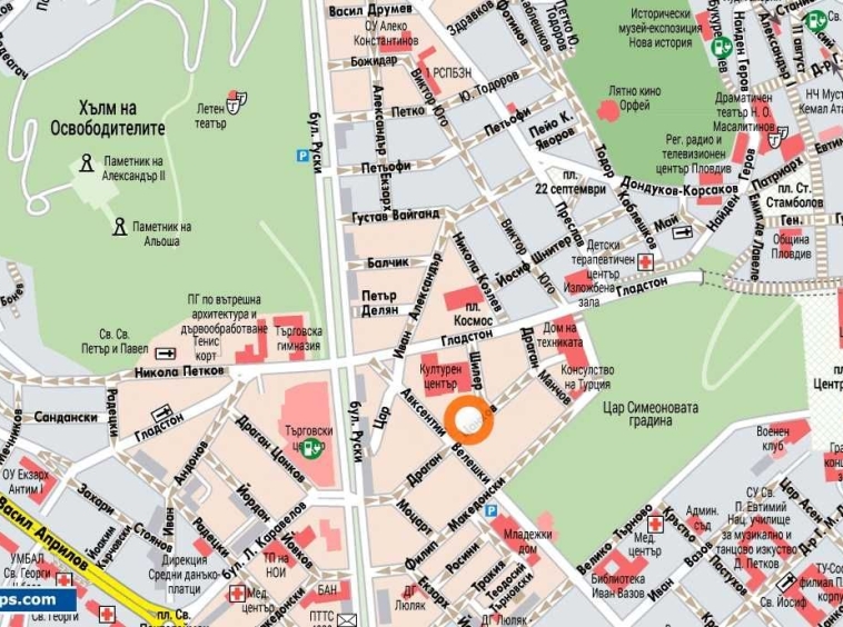 Парцел в Пловдив, Централна гара - 214 кв.м за 2383 €/кв.м - Снимка #1