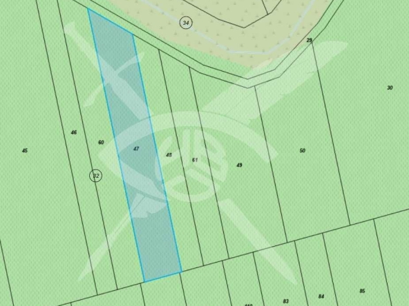 Земеделски имот в с. Брестовица, Област Пловдив -  кв.м за 2 €/дка - Снимка #1