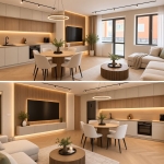 Тристаен апартамент в Търговище, Център - 92 кв.м за 1403 €/кв.м - Снимка #1