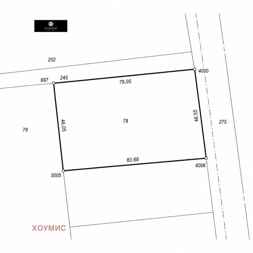 Парцел в с. Каменар, Област Бургас - 3750 кв.м за 12 €/кв.м - Снимка #1
