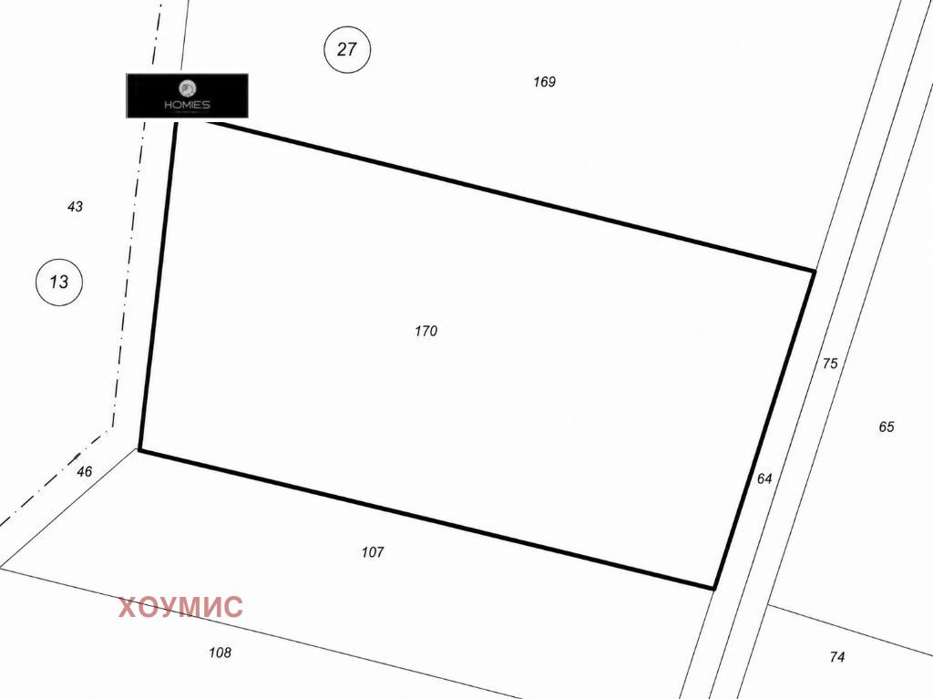Парцел в с. Кошарица, Област Бургас - 4999 кв.м за 12 €/кв.м - Снимка #1