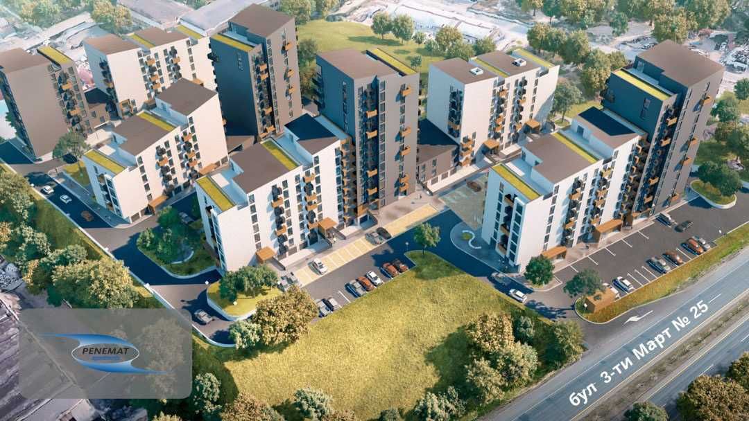 Двустаен апартамент в Варна, Кайсиева градина - 44 кв.м за 1603 €/кв.м - Снимка #1
