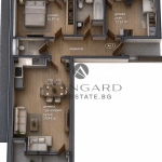 Тристаен апартамент в Пловдив, Кючук Париж - 113 кв.м за 1799 €/кв.м - Снимка #1