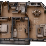 Тристаен апартамент в Пловдив, Кючук Париж - 118 кв.м за 1786 €/кв.м - Снимка #1