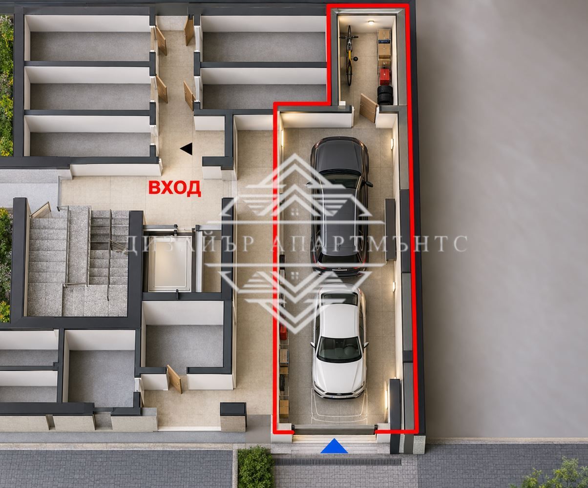 Гараж / Паркомясто в Бургас, Славейков - 30 кв.м за 1167 €/кв.м - Снимка #1