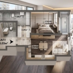 Двустаен апартамент в Варна, Левски - 73 кв.м за 1480 €/кв.м - Снимка #1