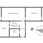 Двустаен апартамент в Бургас, Славейков - 56 кв.м за 1965 €/кв.м - Снимка #1