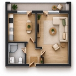 Едностаен апартамент в Малко Търново - 45 кв.м за 554 €/кв.м - Снимка #1