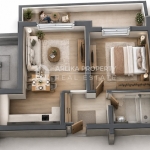 Тристаен апартамент в Свиленград - 65 кв.м за 1312 €/кв.м - Снимка #1