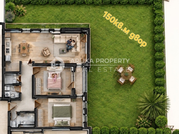 Тристаен апартамент в Свиленград - 96 кв.м за 1177 €/кв.м - Снимка #1
