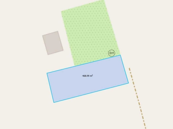 Парцел в с. Кичево, Област Варна - 468 кв.м за 33 €/кв.м - Снимка #1