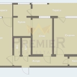 Тристаен апартамент в Варна, Младост 2 - 70 кв.м за 1900 €/кв.м - Снимка #1