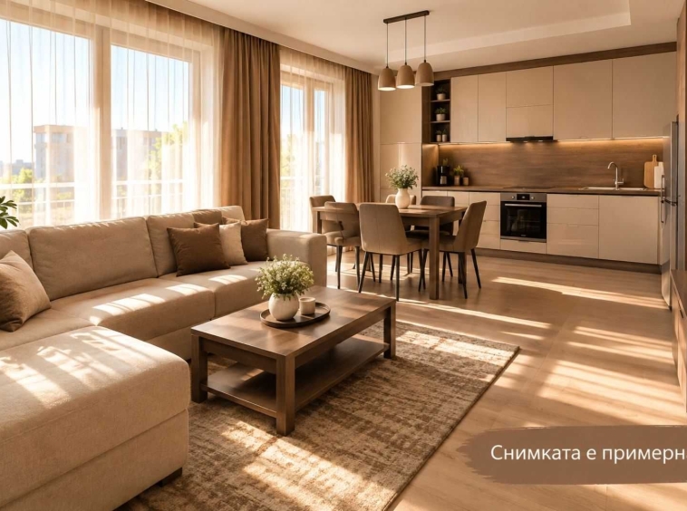 Тристаен апартамент в Казанлък - 90 кв.м за 1423 €/кв.м - Снимка #1