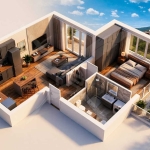Двустаен апартамент в Бургас, Възраждане - 69 кв.м за 2392 €/кв.м - Снимка #1