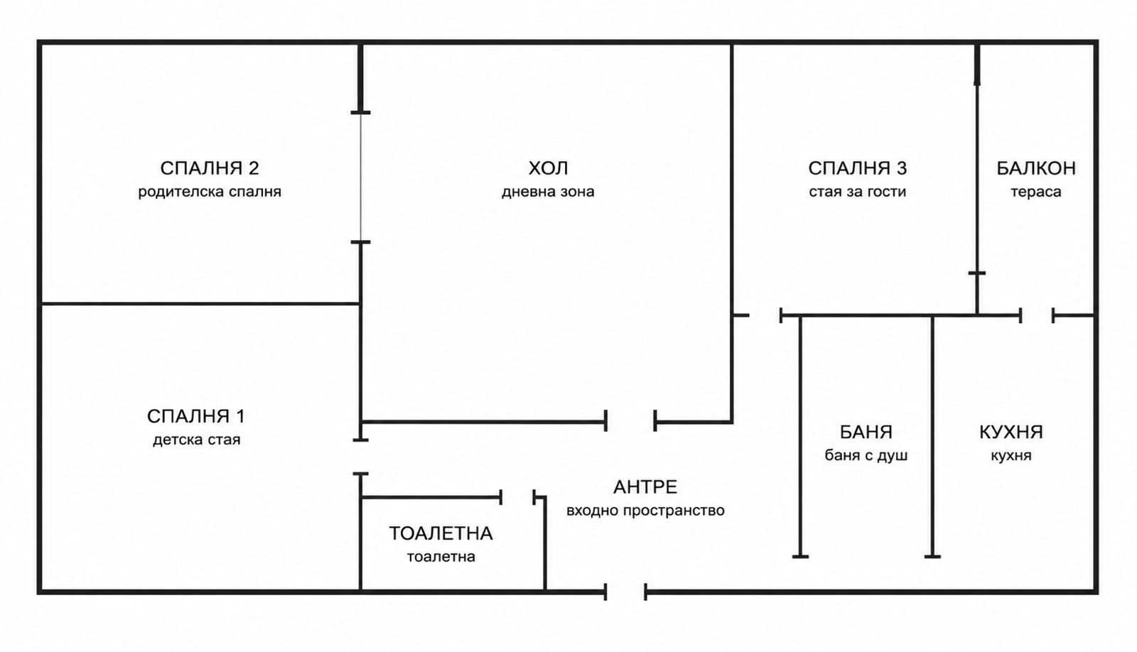 Четиристаен апартамент в София, Оборище - 107 кв.м за 3926 €/кв.м - Снимка #1
