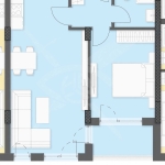 Двустаен апартамент в Пловдив, Тракия - 68 кв.м за 1450 €/кв.м - Снимка #1