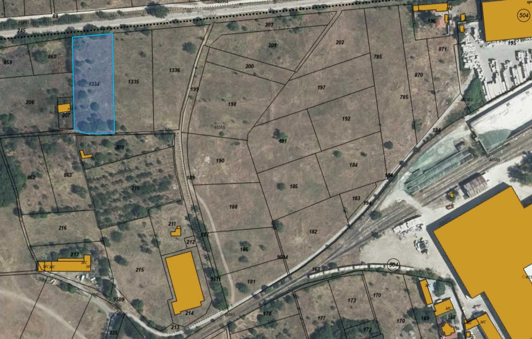 Парцел в Асеновград - 3420 кв.м за 45 €/кв.м - Снимка #1