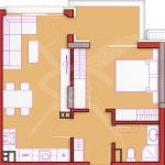 Двустаен апартамент в София, Хладилника - 65 кв.м за 1616 €/кв.м - Снимка #1