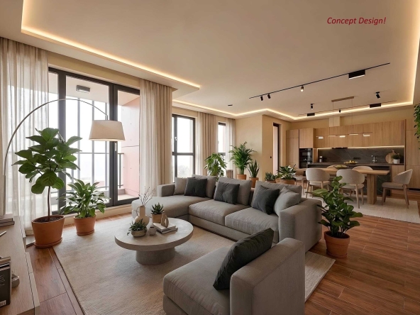 Тристаен апартамент в Варна, Трошево - 173 кв.м за 2197 €/кв.м - Снимка #1