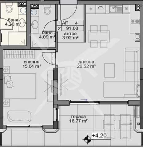 Двустаен апартамент в с. Равда, Област Бургас - 91 кв.м за 1302 €/кв.м - Снимка #1