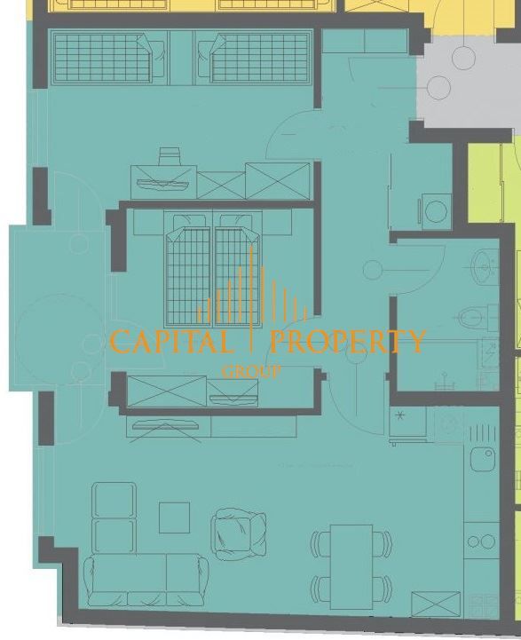 Тристаен апартамент в Варна, Център - 97 кв.м за 2217 €/кв.м - Снимка #1
