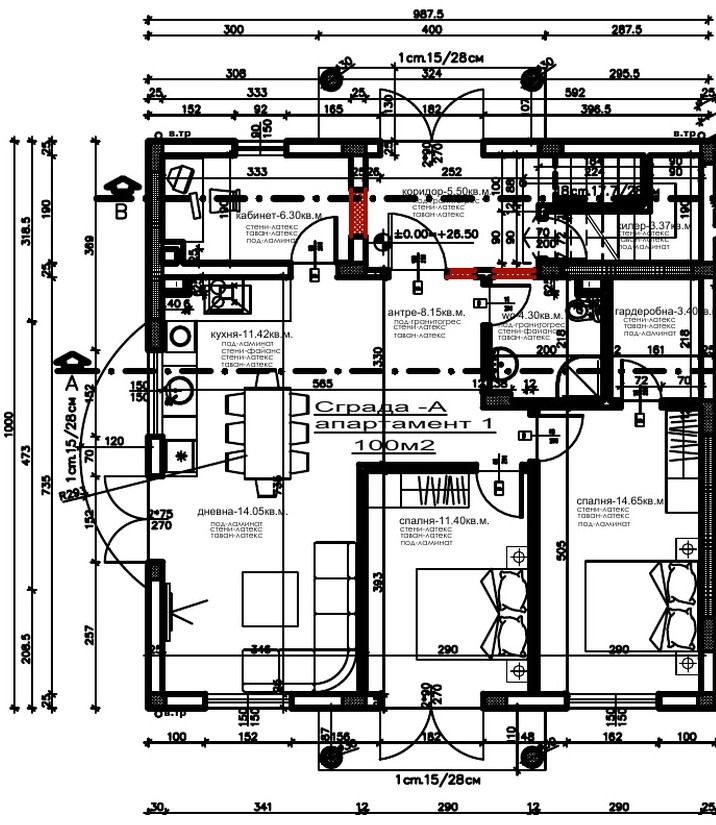 Четиристаен апартамент в с. Каменар, Област Бургас - 100 кв.м за 1020 €/кв.м - Снимка #1