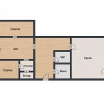 Тристаен апартамент в София, Гоце Делчев - 75 кв.м за 2734 €/кв.м - Снимка #1