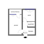 Едностаен апартамент в София, Обеля - 45 кв.м за 2045 €/кв.м - Снимка #1