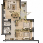 Тристаен апартамент в Пловдив, Южен - 102 кв.м за 950 €/кв.м - Снимка #1