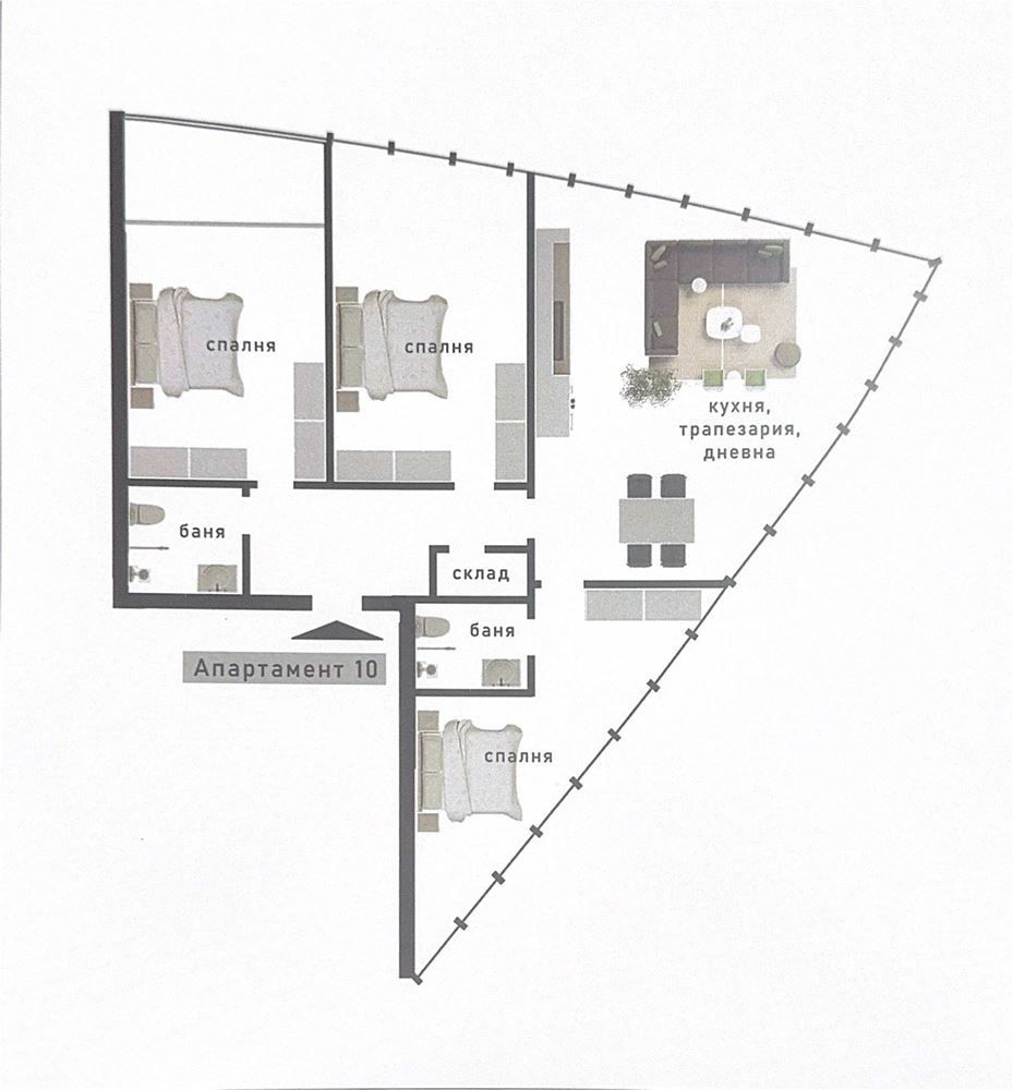 Четиристаен апартамент в София, Драгалевци - 164 кв.м за 2400 €/кв.м - Снимка #1